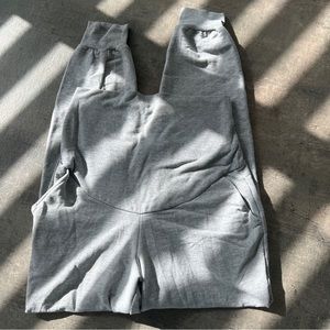 H&M MAMA maternity jogger pant. Light grey. Size small